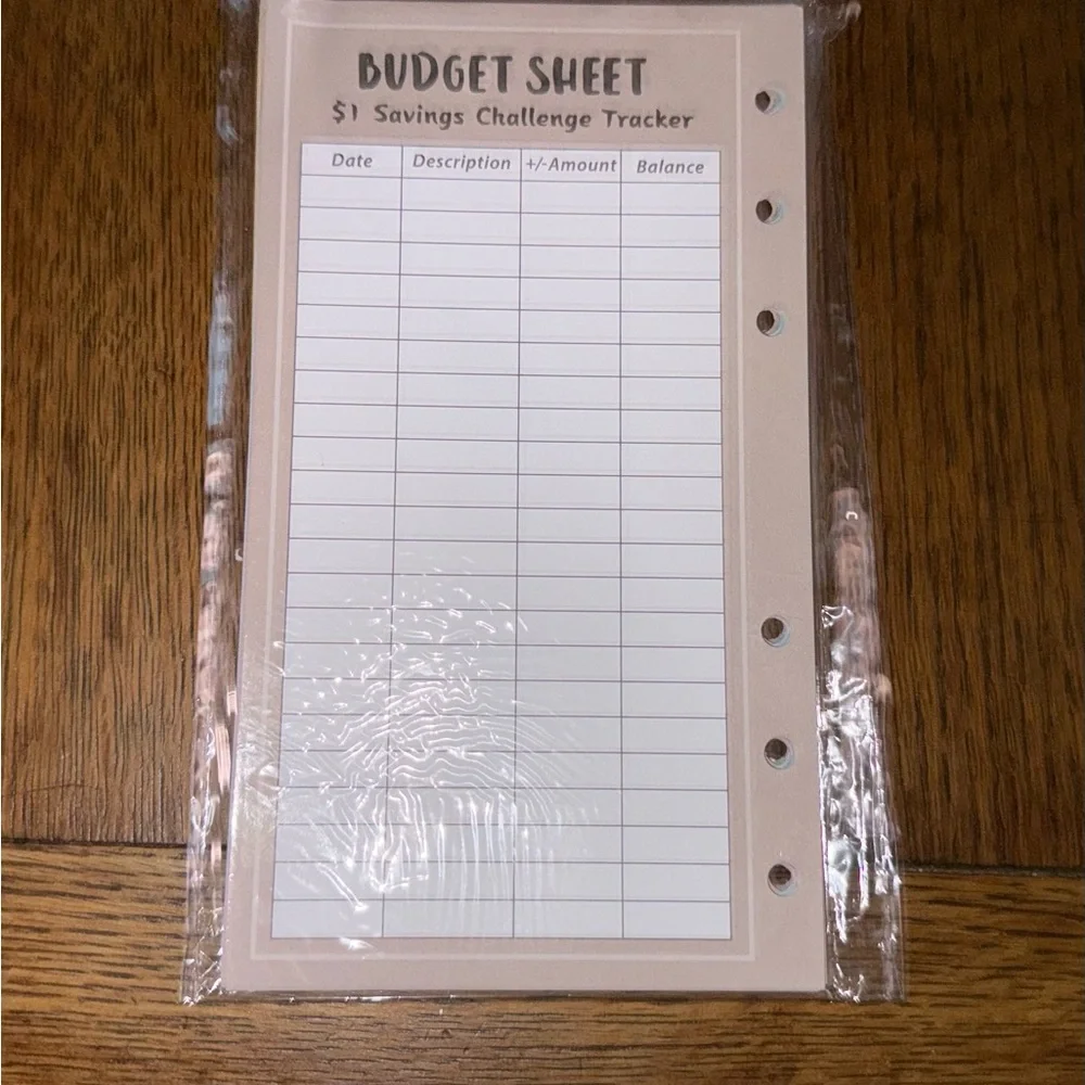 Savings Challenge Tracker| Budget Binders